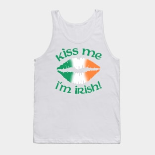 Kiss me I'm Irish Tank Top